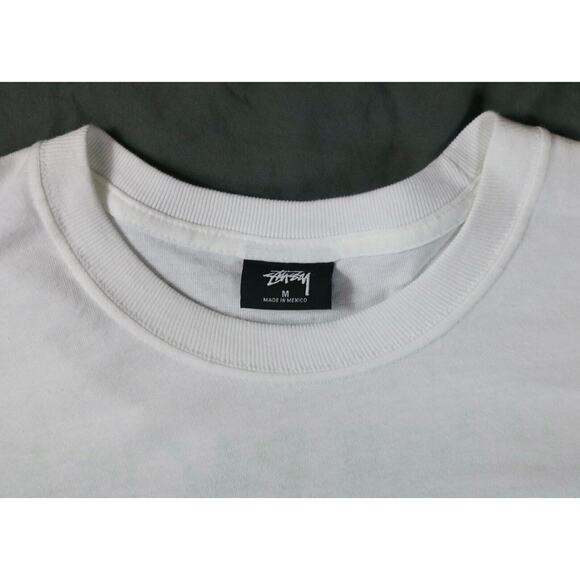 New Stussy T Shirt Mens 8 Ball M Earth in the Corner Pocket BLACK LIVES MATTER - Picture 4 of 6